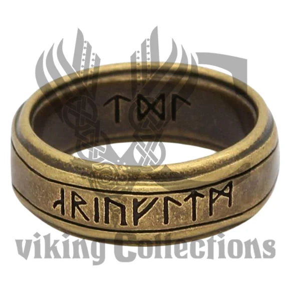 Antique Viking Ring - Stainless Steel