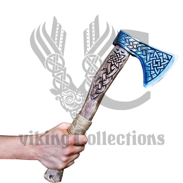 "Celtic Knot" Viking Axe
