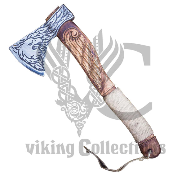 "Eagle Etched" Viking Axe