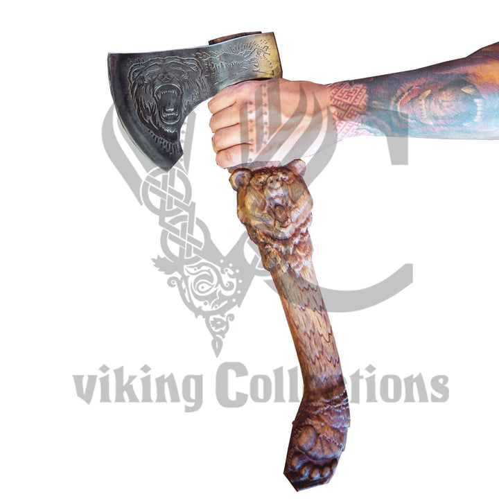 "Norse Bear" Viking Axe