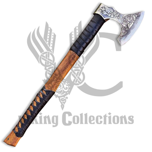 "The Helm Of Awe" Viking Axe