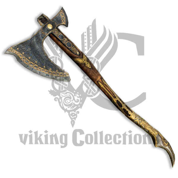 "Odin's Thunder" Double Headed Viking Axe