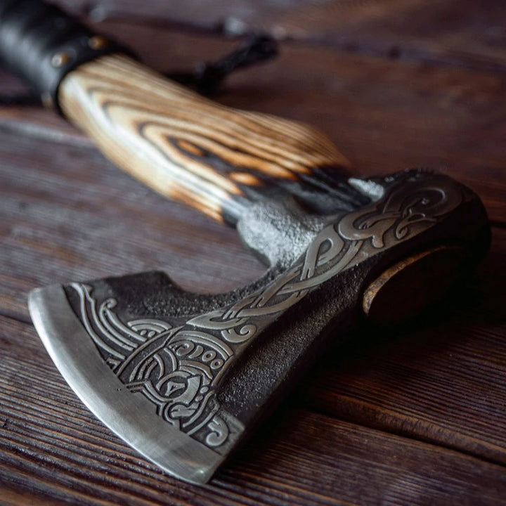 "Draco" Viking Axe