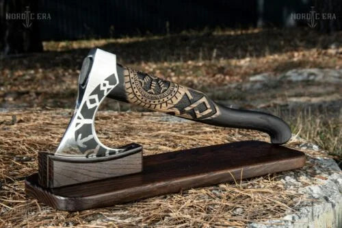 "Two-Handed Berserker" Viking Axe