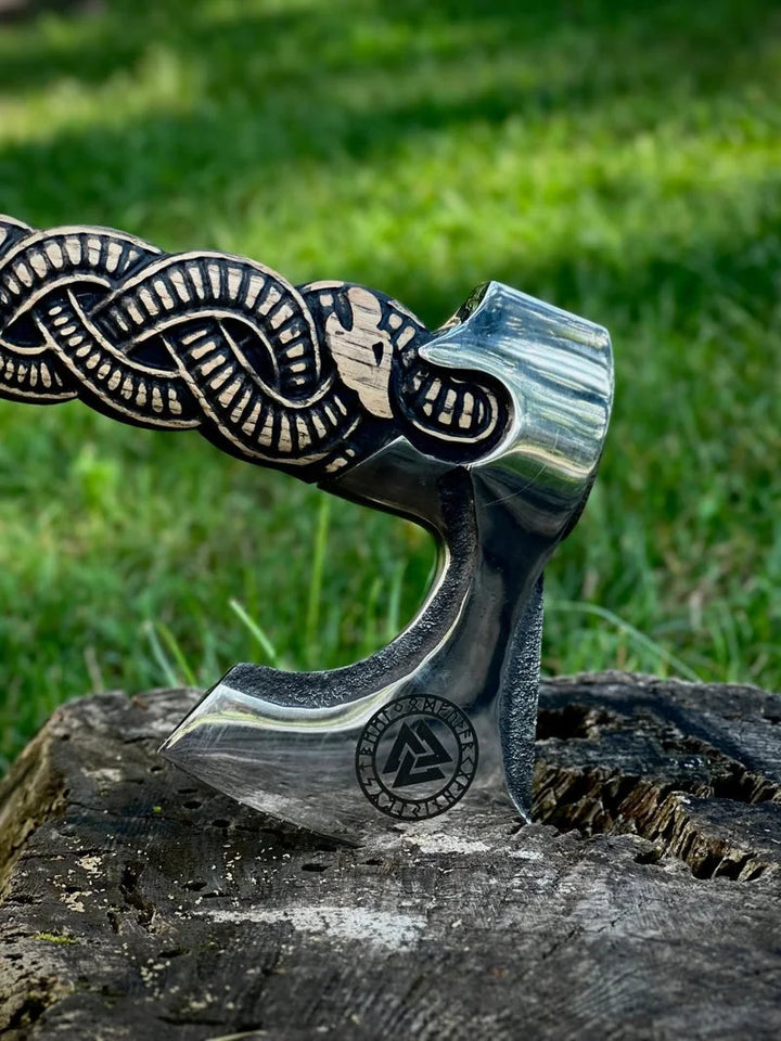 "Hache Guerrière" Viking Axe