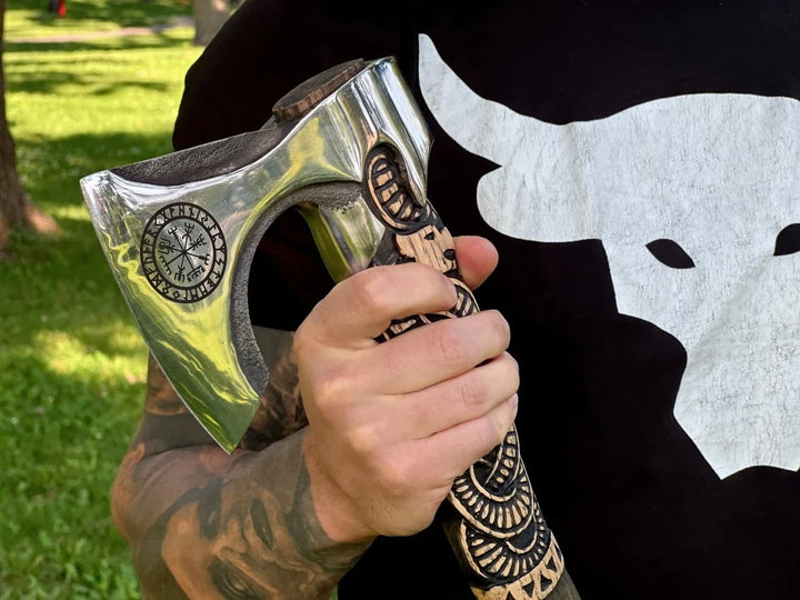 "Hache Guerrière" Viking Axe