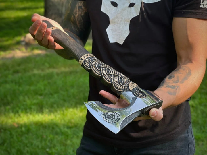 "Hache Guerrière" Viking Axe