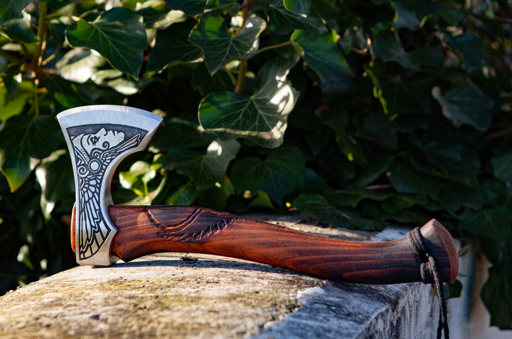 "Valkyrie Camping Hatchet" Viking Axe