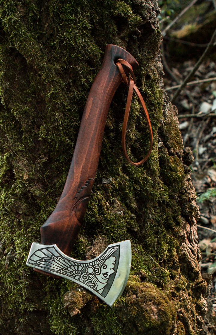 "Valkyrie Camping Hatchet" Viking Axe