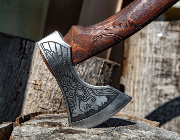 "Valkyrie Camping Hatchet" Viking Axe