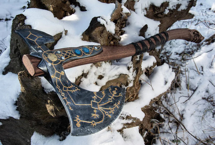 "Gungnir Guardian" Viking Axe