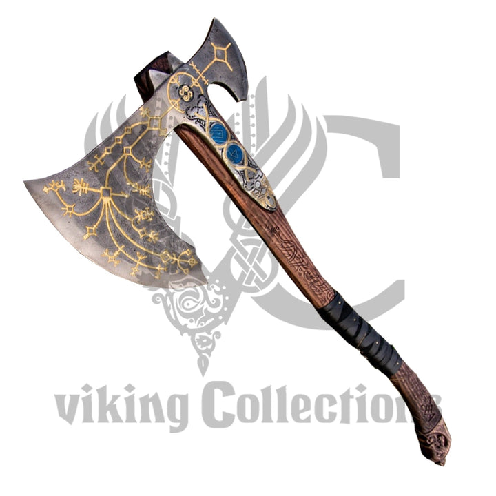 "Ragnarok Kratos" Viking Axe
