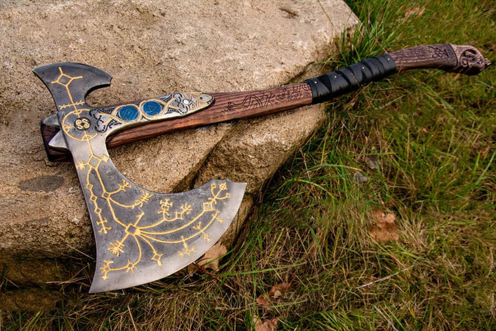 "Ragnarok Kratos" Viking Axe