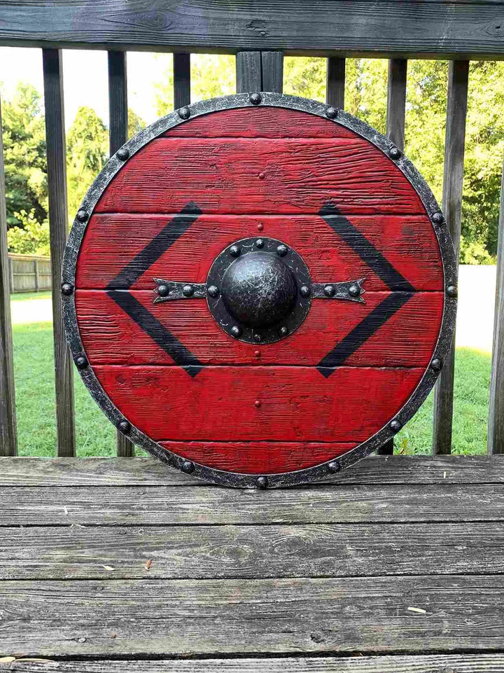 Bjorn Ironside Wood Plank Viking Shield