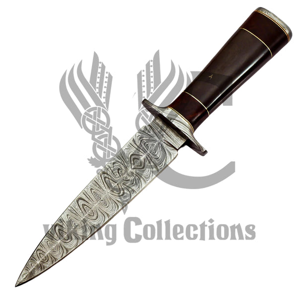 Buffalo Horn & Rosewood Handle Dagger