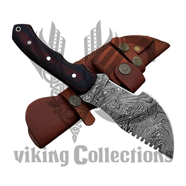 Colored Micarta Handle Tracker Knife
