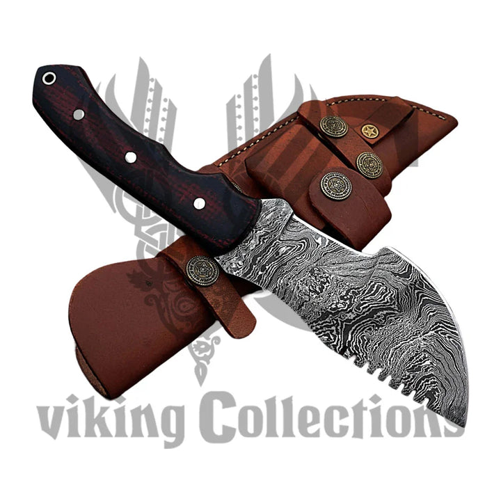 Colored Micarta Handle Tracker Knife