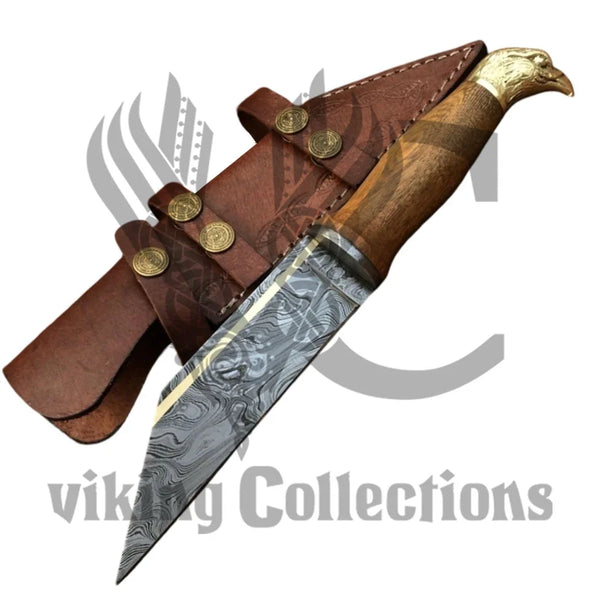 Crow Headed Seax Knife