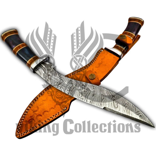 Damascus Heavy Duty KUKRI Knife