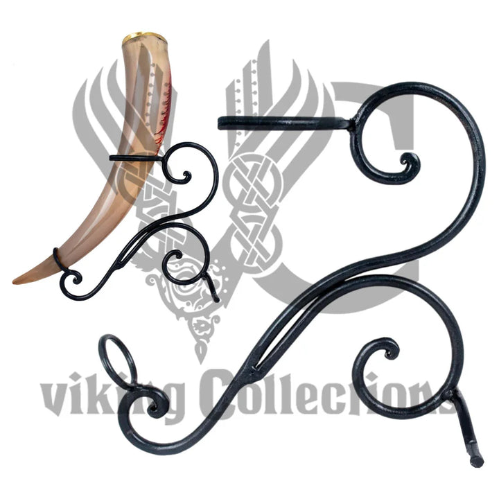 Decorative Drinking Horn Stand