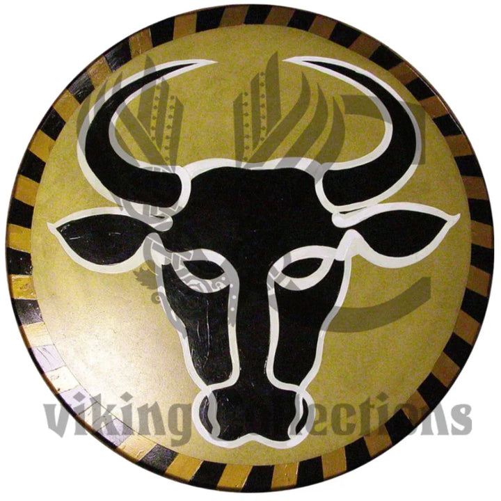 Greek Bull Head Shield