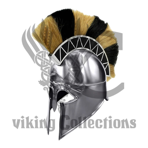 Greek Corinthian Helmet with Plume