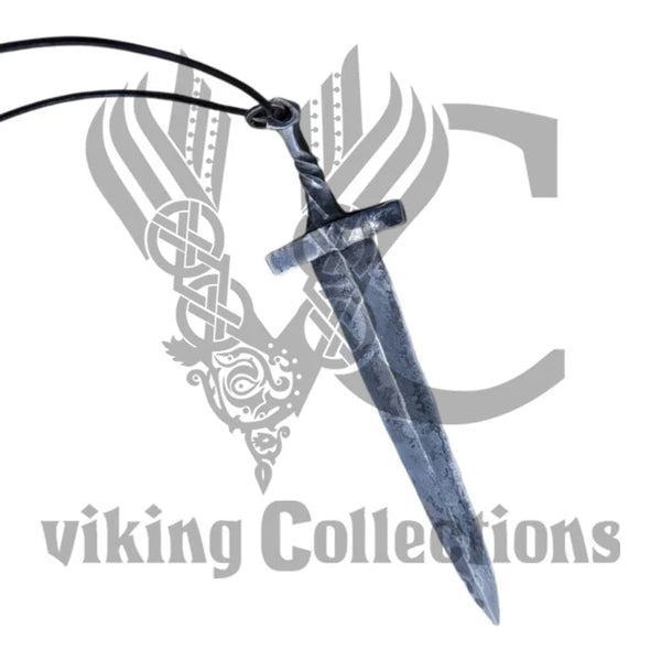 Hand Forged Viking Sword Pendant