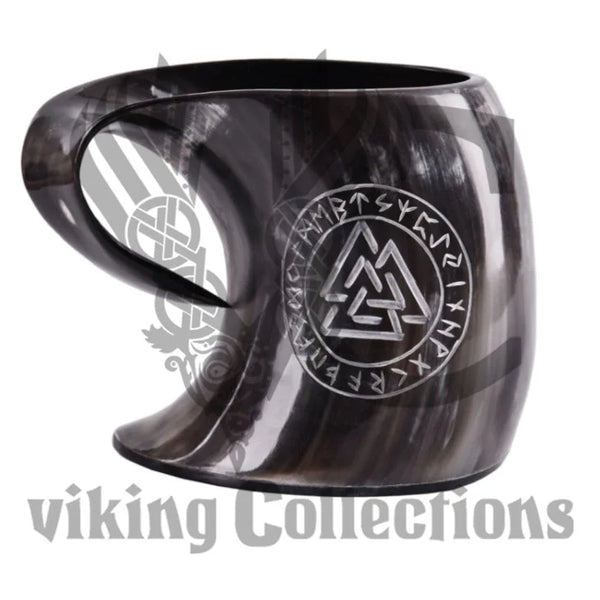 Horn Beer Mug | Tankard - Valknut