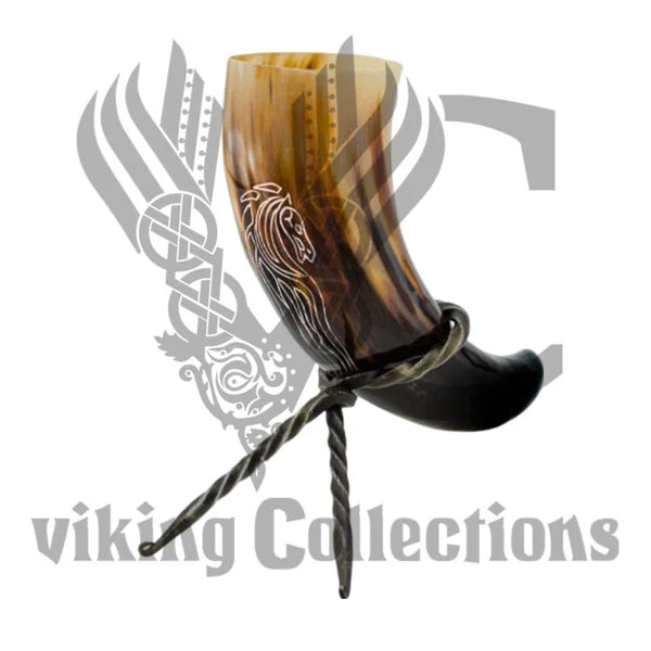 "Horse Lord" Drinking Horn