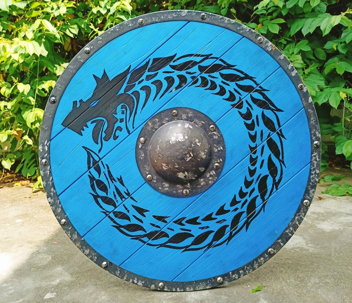 Jormungandr Plank Viking Shield