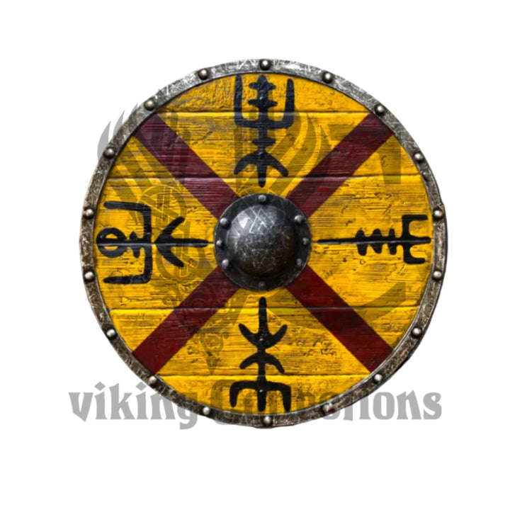 King Finehair Vegvisir Plank Shield