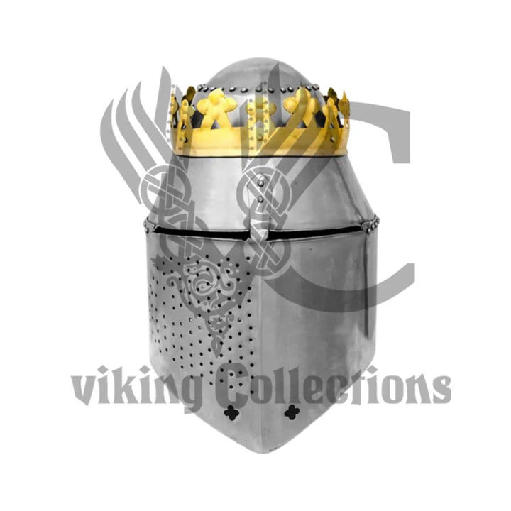 King’s Great Helm with Crown