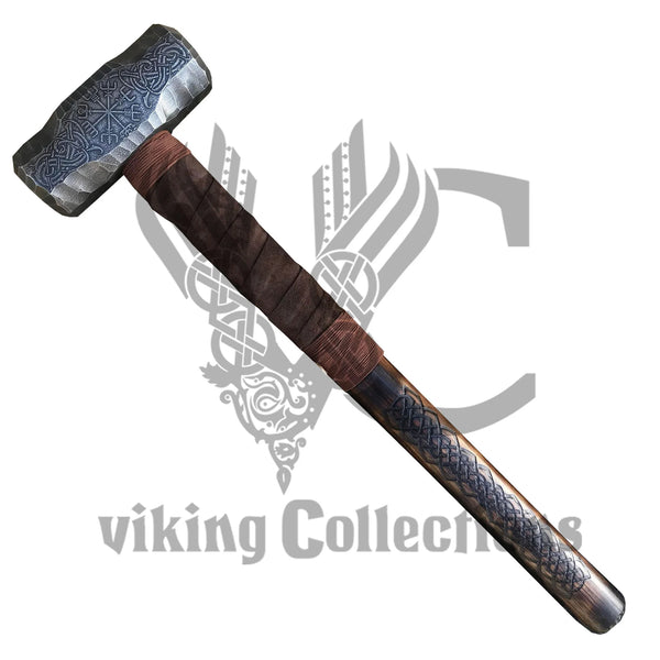 Viking Vegvisir Berserker Hammer