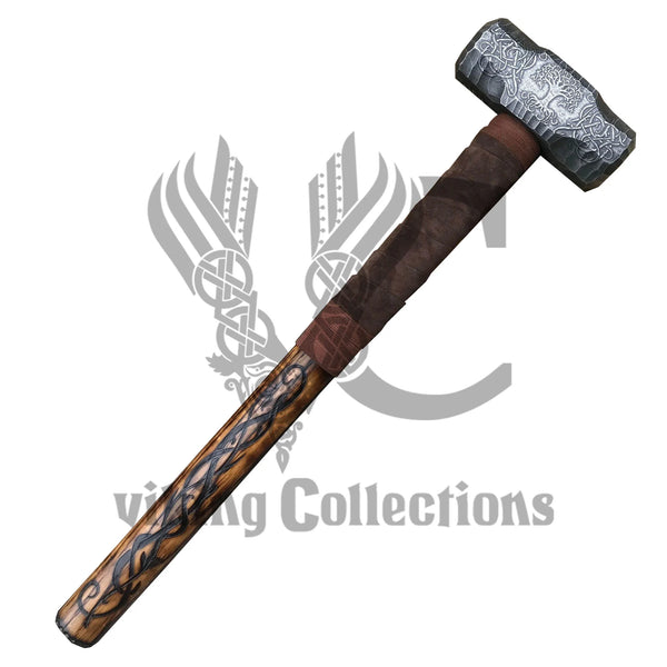 Large Viking Yggdrasil Hammer