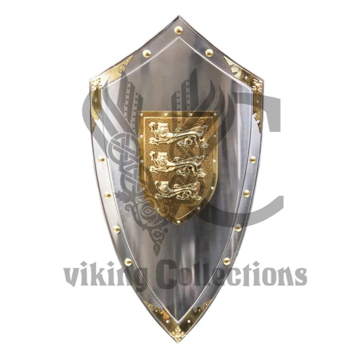 Metallic King Richard the Lionheart Shield by Marto