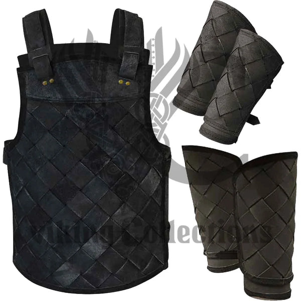 RFB Viking Leather Armour Set