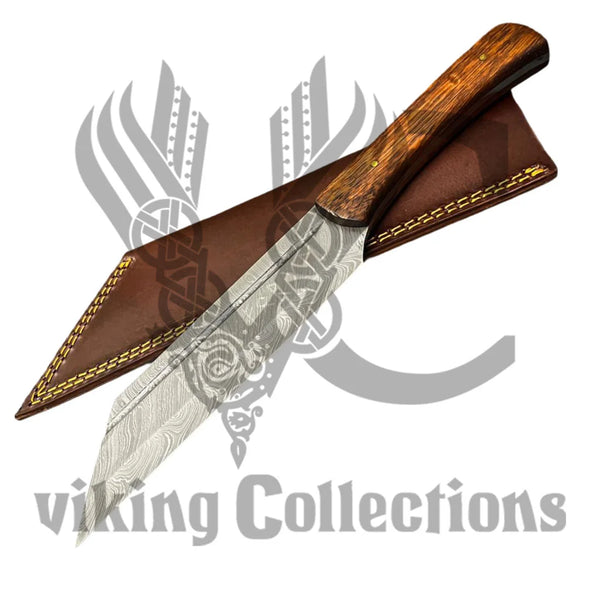 Raven Forge Damascus Seax