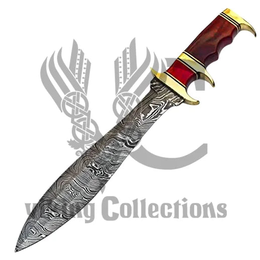 Resin/Acrylic W/Brass Double Guard Dagger