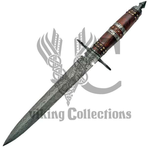 Rosewood Layered-Steel Dagger