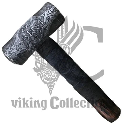 Runic Cursed Viking Hammer