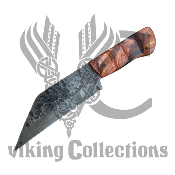 Seax style knife W/Cocobolo wood handle