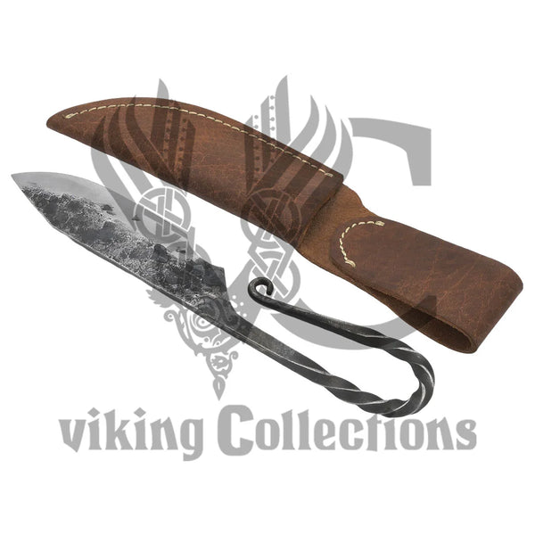 Twisted Loop Viking Knife