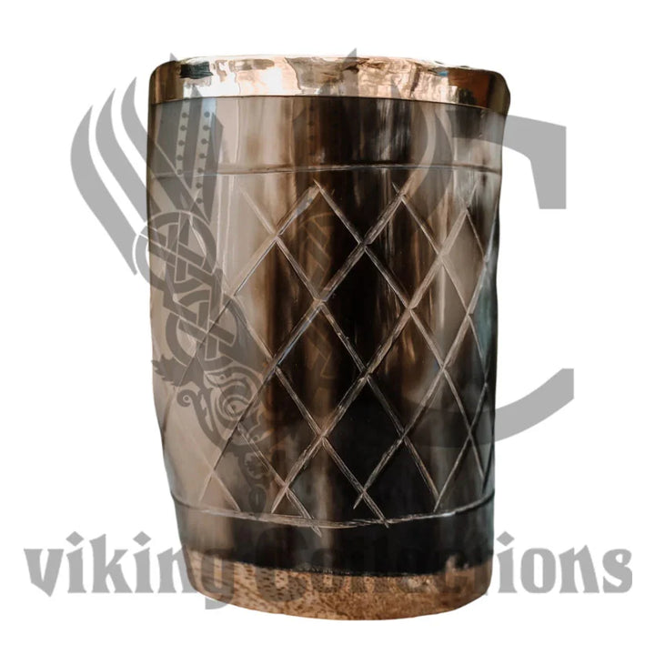 Viking's gold horn shot