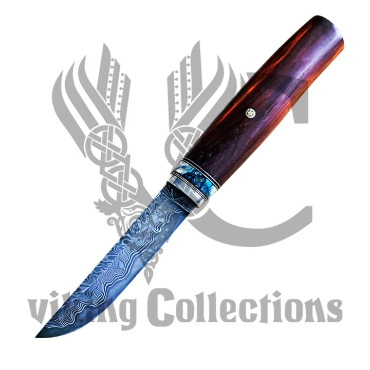 Viking Knife W/Desert Ironwood Handle