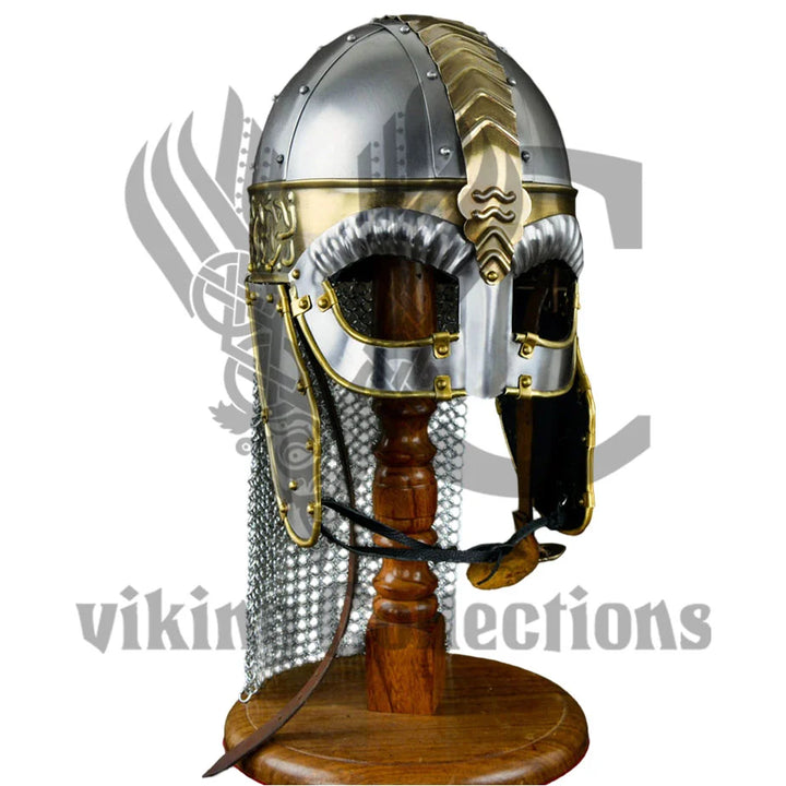 Viking Wolf Helm – 18 Gauge Steel