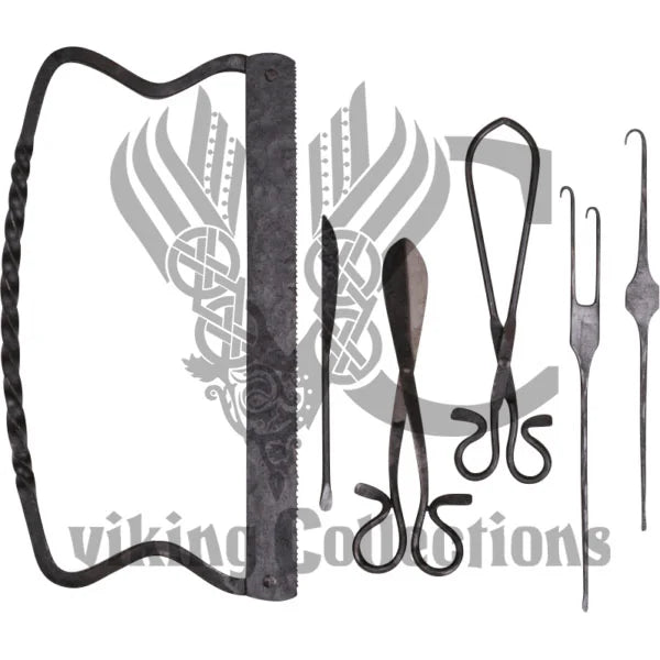 Wrought Iron Medieval Surgical Instruments